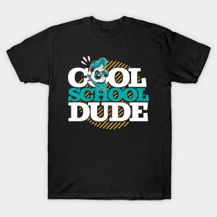 Cool School Dude Panda T-Shirt